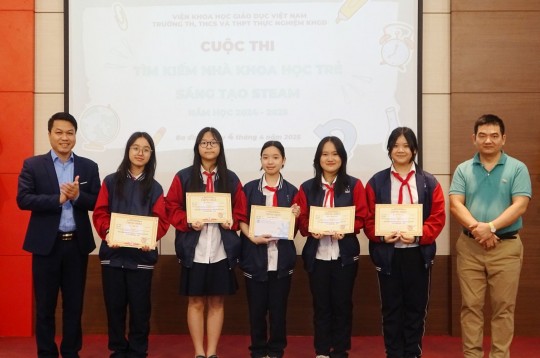 Vòng chung khảo cuộc thi “Tìm kiếm Nhà khoa học trẻ – Sáng tạo STEAM” năm 2025 khối THCS